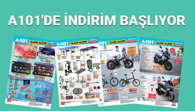 A101 12 Haziran 2025 Aktüel Kataloğu: Spor, Oyun ve Teknoloji Ürünlerinde Kaçırılmayacak Fırsatlar