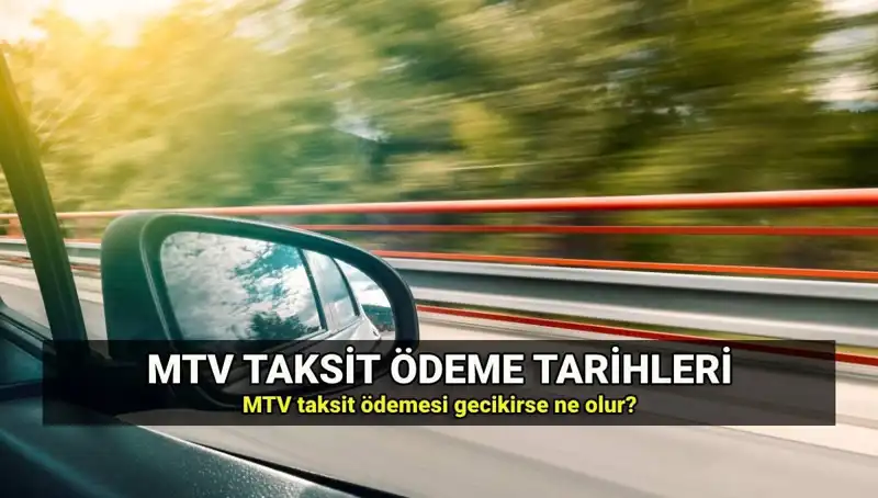 Motorlu Taşıtlar Vergisi'nde (MTV) Gecikme Faizi Oranı ve Cezalar