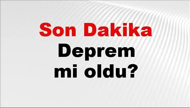 Muğla'da Son Dakika Deprem Haberi: Detaylar ve Etkileri Açıklanıyor