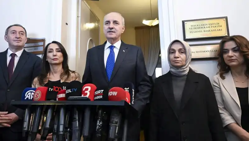 Numan Kurtulmuş, Siyasi Partilere Yaptığı Ziyaretlerle Politik Gündemi Belirliyor