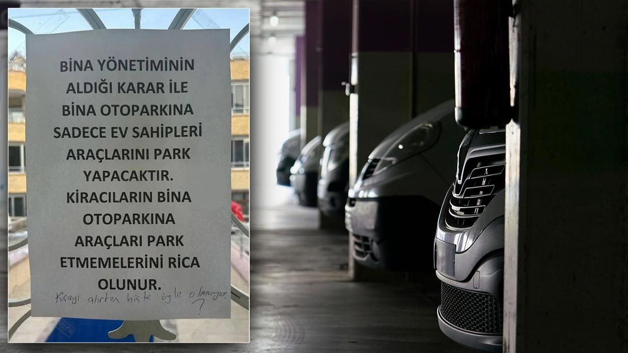 Site Yönetimi, Kiracının Otopark Hakkına Karışamaz!