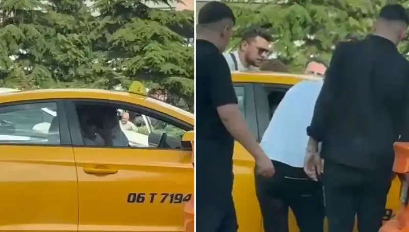 Trafikte Tartıştığı Taksi Şoförünü Yumruklayan Kişi Gözaltına Alındı!