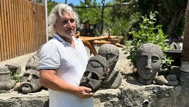 3 Günde Yapılan Eserler: Görünüşüyle Tarihi Eserleri Andırıyor