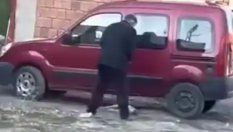 Sokak Ortasında Bir Köpeğe Uygulanan Şiddet, Toplumu Şok Etti!