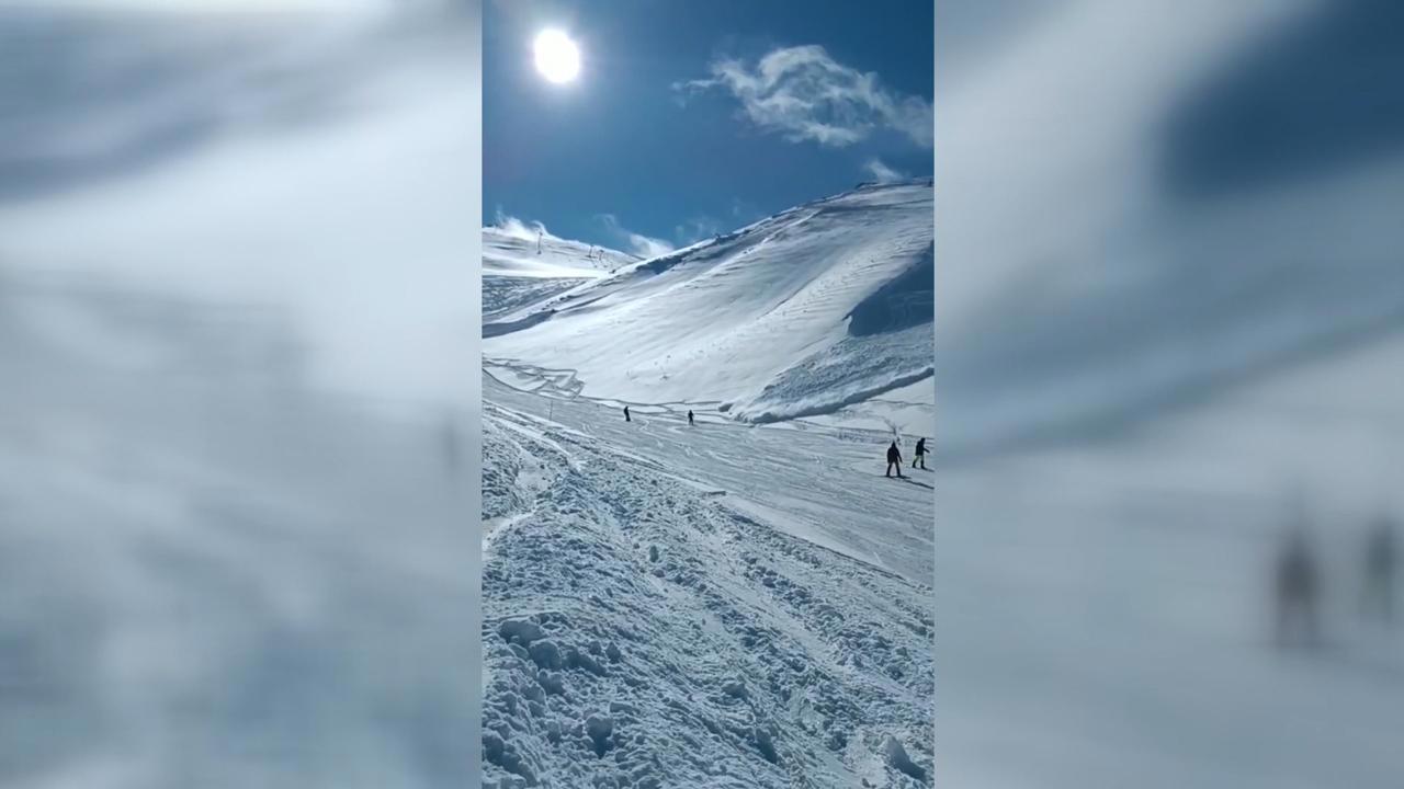 Palandöken Kayak Merkezi'nde Çığ Tehlikesi